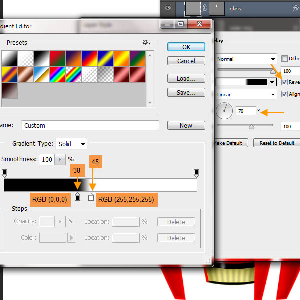 制作精致红色卡通小火箭图片的PS教程
