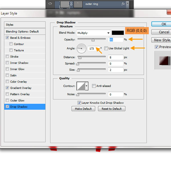 制作精致红色卡通小火箭图片的PS教程