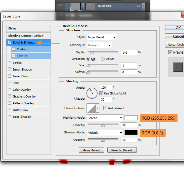制作精致红色卡通小火箭图片的PS教程