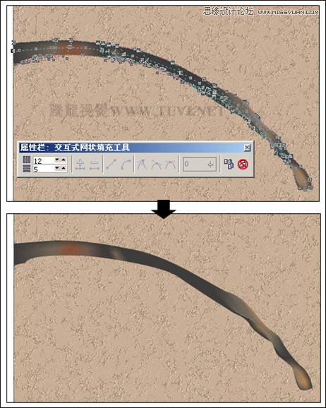 CorelDRAW实例教程：绘制中国风梅雀图教程,PS教程,思缘教程网