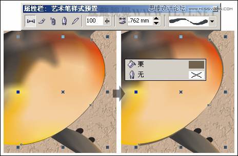 CorelDRAW实例教程：绘制中国风梅雀图教程,PS教程,思缘教程网