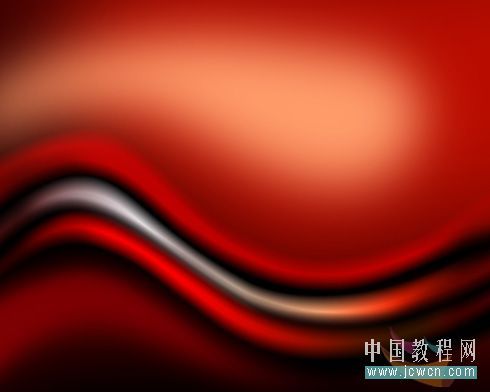 PS绘制漂亮圣诞星光的红色壁纸