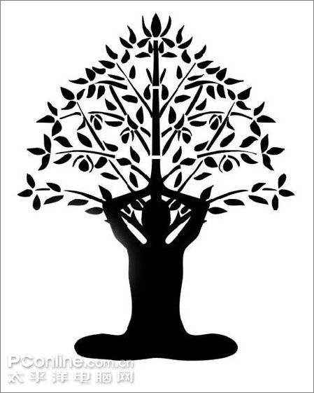 用PS鼠绘环保手提袋的环保宣传海报