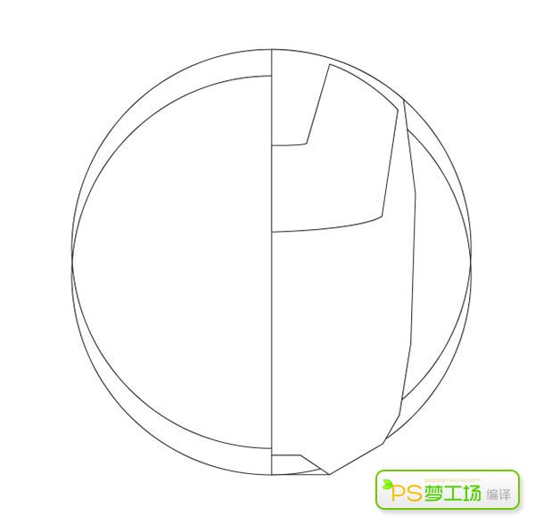 制作科幻机器人面具的PS教程