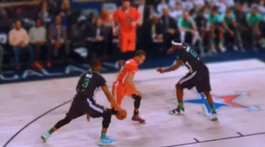英特尔让NBA全明星赛场上精彩动作定格给你看
