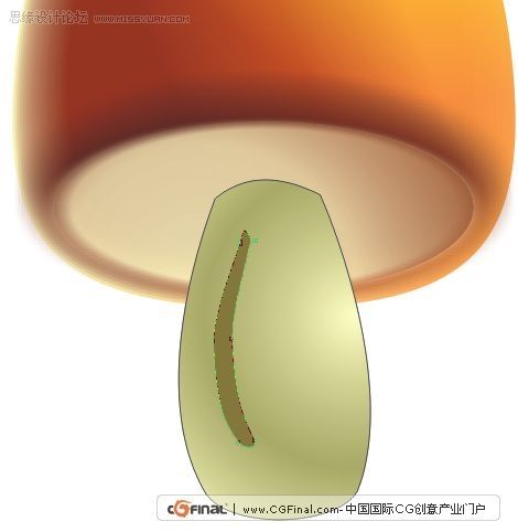 CorelDRAW绘制可爱的卡通蘑菇与花朵,PS教程,思缘教程网