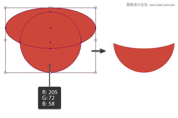 Illustrator绘制卡通风格的吃西瓜女孩教程,PS教程,思缘教程网