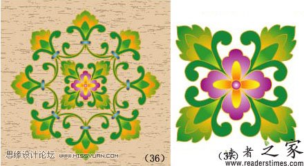 Illustrator教程：古典花纹图案的设计制作,PS教程,思缘教程网