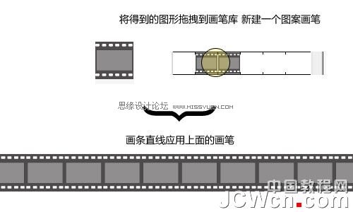 Illustrator实例教程：创建胶片缠绕海报效果,PS教程,思缘教程网