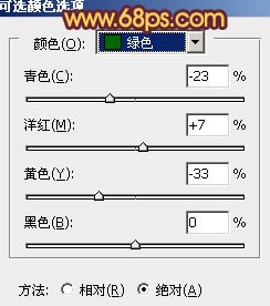 PS把水塘边上的情侣照片调成艳丽霞光色