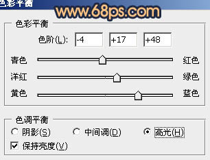 如何PS制作橙红色竹林背景女孩图片