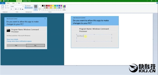 网友“羞辱”Windows 10界面设计:用画图 10分钟搞定!