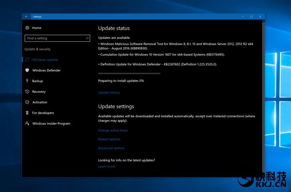 Windows 10一周年更新新版推送!内测和稳定双版齐飞