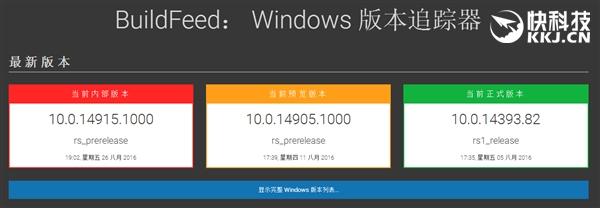 Windows 10“红石2”预览版更新本周加速:Build 14915曝光