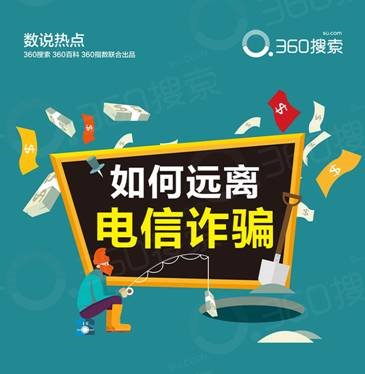 360搜索大数据提示电信防诈骗:看哪些明星曾中招