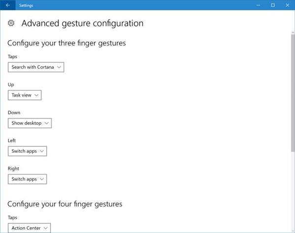 Windows 10 Build 14946发布:触摸板新手势匹敌Mac
