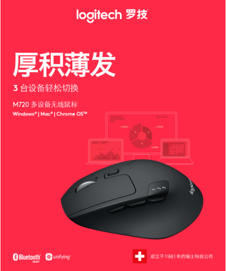 厚积薄发 化繁为简 罗技M720多设备无线鼠标震撼上市-焦点中国网