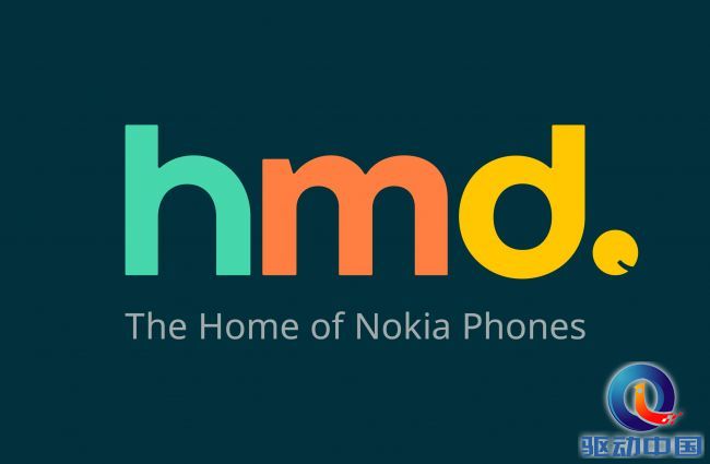 HMD LOGO 深色背景