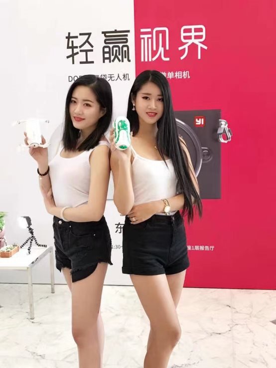 京东影像专场品鉴会,DOBBY无人机集群表演轰动现场
