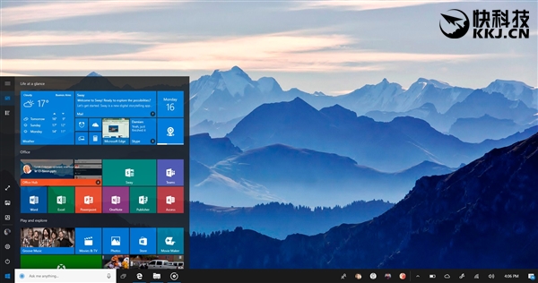 毛玻璃回归!Windows 10 NEON计划UI曝光:开始菜单再变
