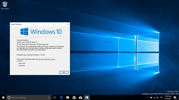 微软发布Win10 Build 15055更新:解决大问题