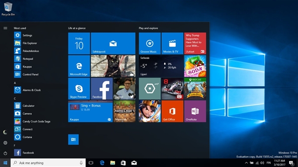 微软发布Win10 Build 15055更新:解决大问题