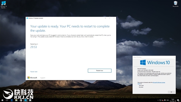 免下镜像!Windows 10升级助手实力偷跑正式版