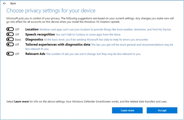 多的吓人!Windows 10搜集的你隐私全部在此