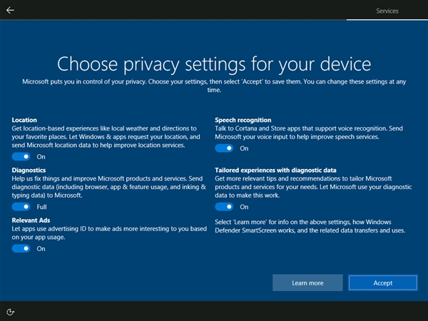 多的吓人!Windows 10搜集的你隐私全部在此