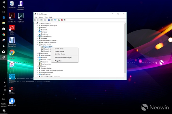 升级Windows 10创意者更新后罗技摄像头罢工:这样解决