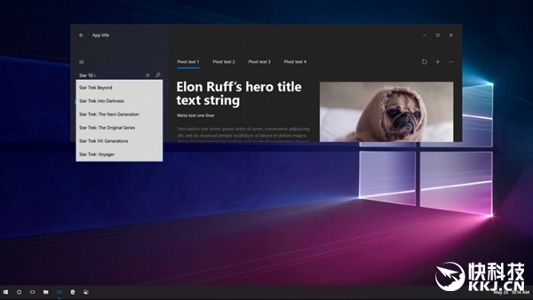 Windows 10 RS3新截图偷跑:毛玻璃回归、动画丰富