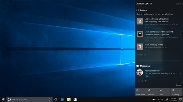 可以升了！Windows 10创意者更新变化全部在此