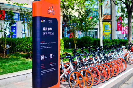 摩拜单车再树行业标杆 智能停车桩实现亚米级