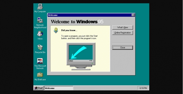 重回Windows 95！
