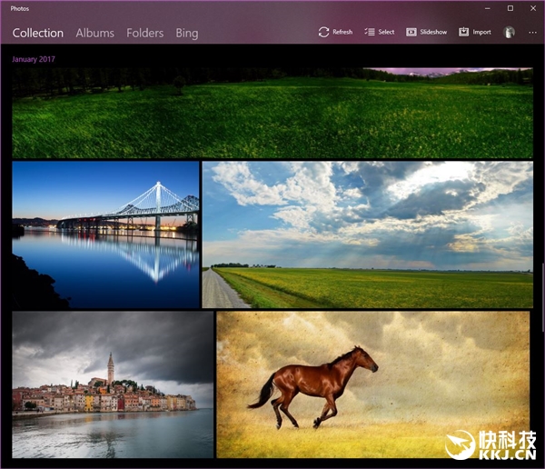 全面回归!Windows 10照片应用迎来毛玻璃效果