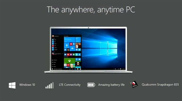 微软首发ARM版Windows 10 PC实机演示:完美安装运行x86软件