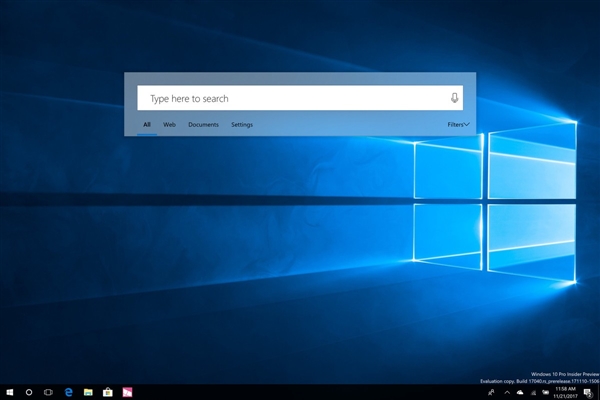 Windows 10 RS4新版界面现身：全局搜索大变样