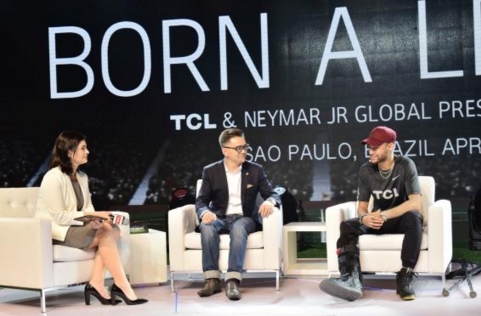 与TCL电视同框亮相 内马尔正式出任TCL&ldquo;全球品牌大使&rdquo;