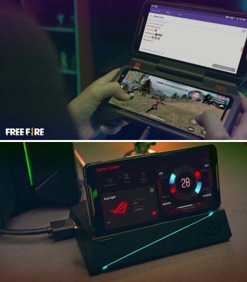 ROG游戏手机强悍配置丰富外设 全新手游体验