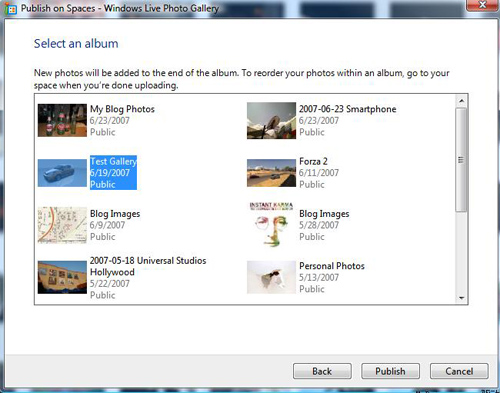 Windows Live照片库体验