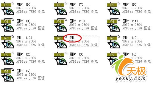 WindowsXP 操作系统 批量命名