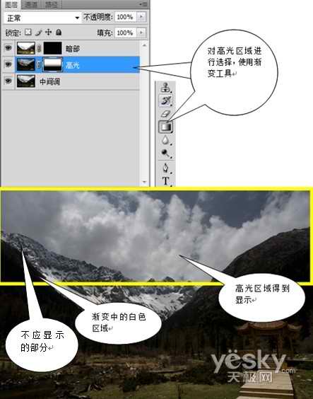 正确使用HDR合成技术PS完美风景照片