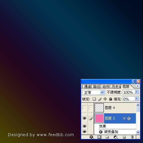 Photoshop制作漂亮的圆点高光背景