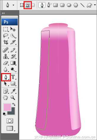 Photoshop鼠绘教程:绘制瓶装洗发水广告效果图
