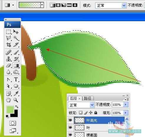 Photoshop初学者实例教程:鼠绘漂亮水晶水果图标