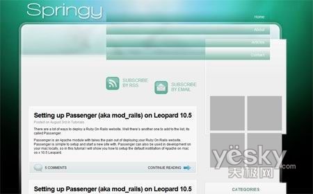Photoshop教程:把PSD模板切为XHTML+CSS