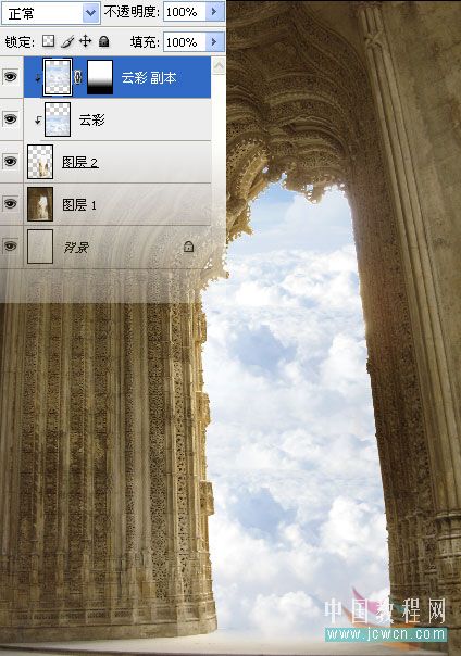 Photoshop精彩合成教程:天使骑士出征史诗场景的制作