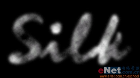 Photoshop教程:打造蚕丝文字特效