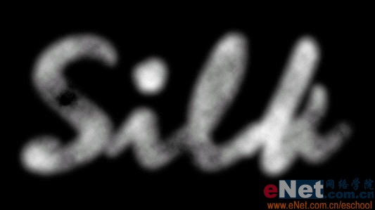 Photoshop教程:打造蚕丝文字特效