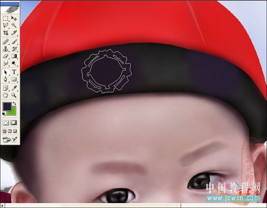 Photoshop鼠绘教程:人物写生之我的奶奶和宝宝